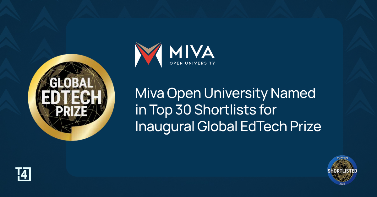 Miva Open University Named in Top 30 Shortlist for the Inaugural Global EdTech Prize