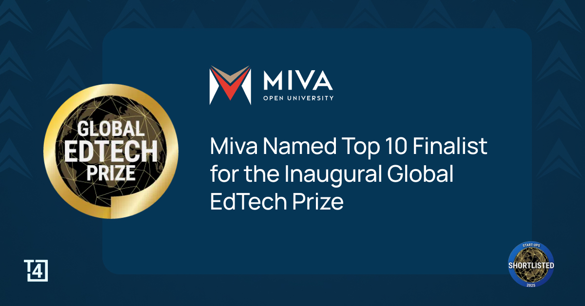 Miva Named Top 10 Finalist for the Inaugural Global EdTech Prize