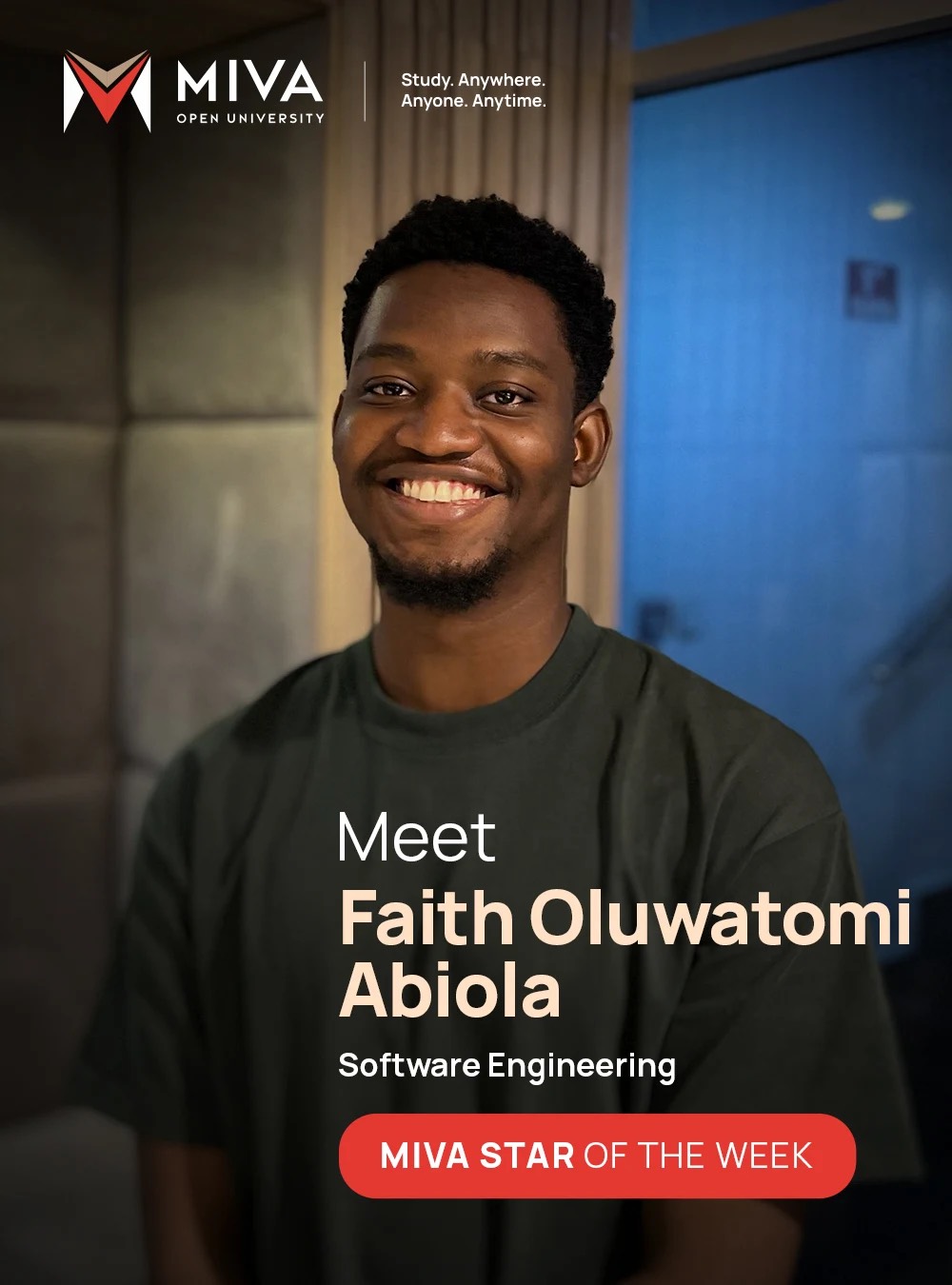 Faith Abiola: Miva Star of the Week