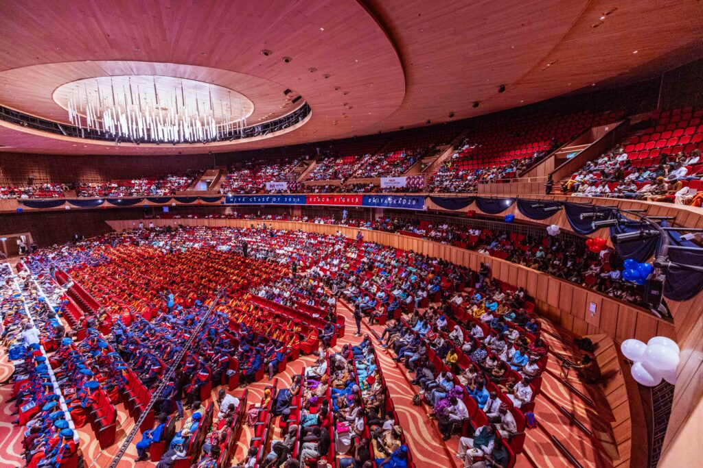 The audience at the 2026 maiden convocation.
