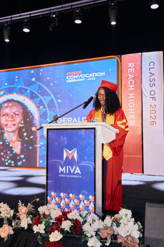 Geraldine Ehinohmen Ekoh (MBA), overall best postgraduate student.