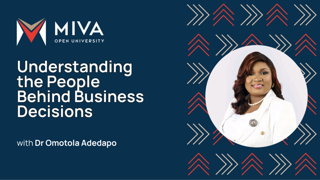 Executive-In-Residence: Understanding the People Behind Business Decisions with Dr Omotola Adedapo