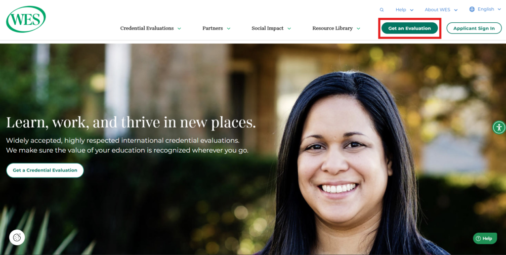 Visit the WES website